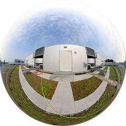 Ein Kugel-Panoramenbild